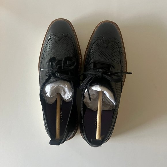 A BRAND NEW Cole Haan Women’s Original Grand Platform Wingtip Oxford - Picture 4 of 5